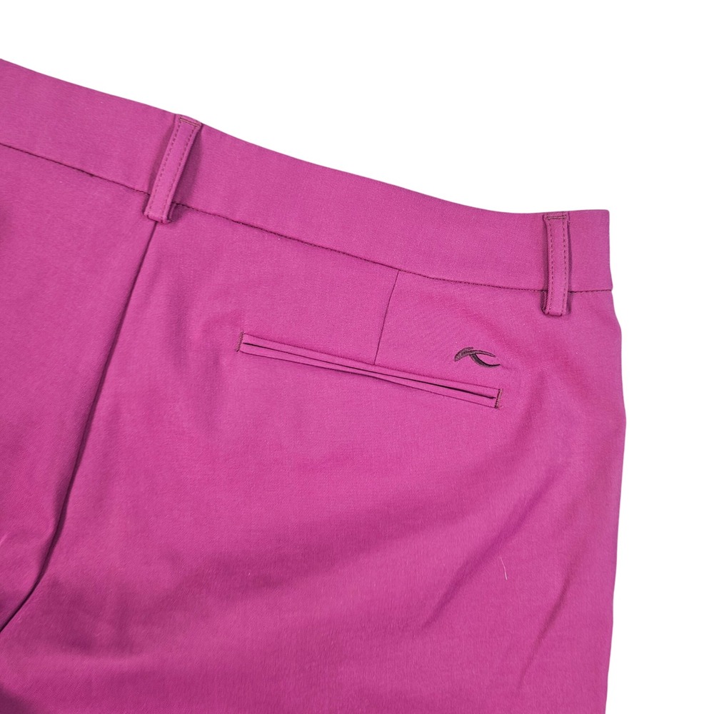 Kjus Ladies Addu Shorts Berry Purple TechnoTwill Golf Performance Size 44 2XL - Picture 4 of 10
